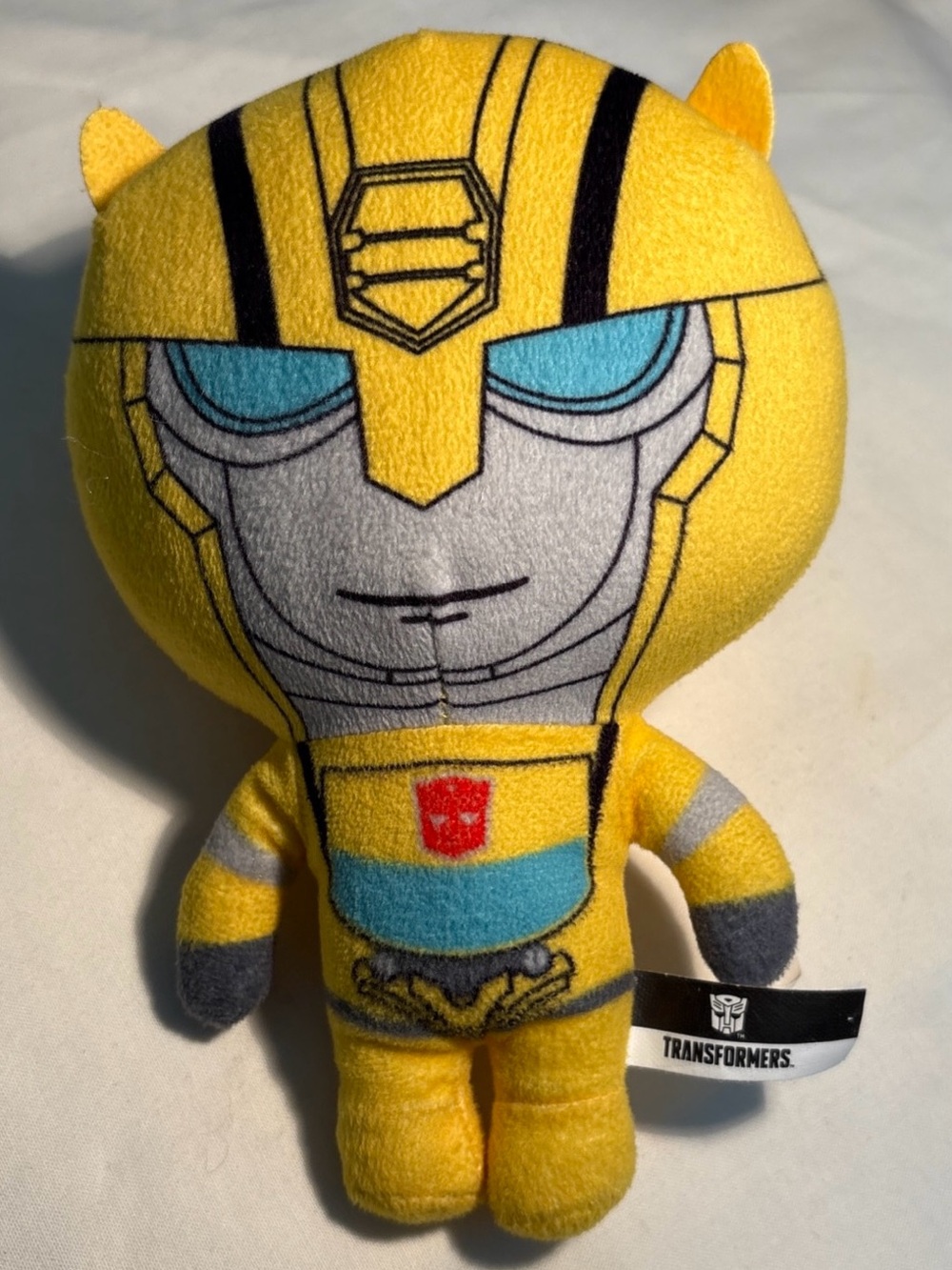 Transformers Bumble Bee Plush Toy Factory Hasbro 7" Yellow